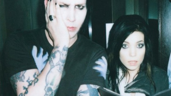 Skylar Grey and Marilyn Manson