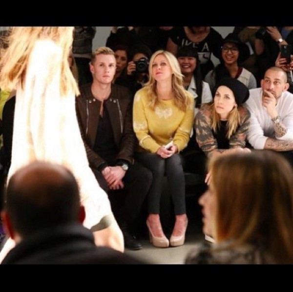 2014.02.05 - Скайлар Грей посетила модный показ Wildfox 5 февраля, Нью-Йорк